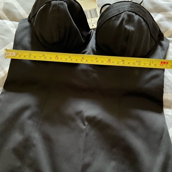 Guess Marciano Corset Bustier Feather Dress NWT - Picture 9 of 10